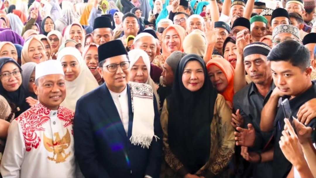 Hadiri program “Damai Indonesiaku”, Eva Dwiana ajak warga jaga kedamaian dan toleransi