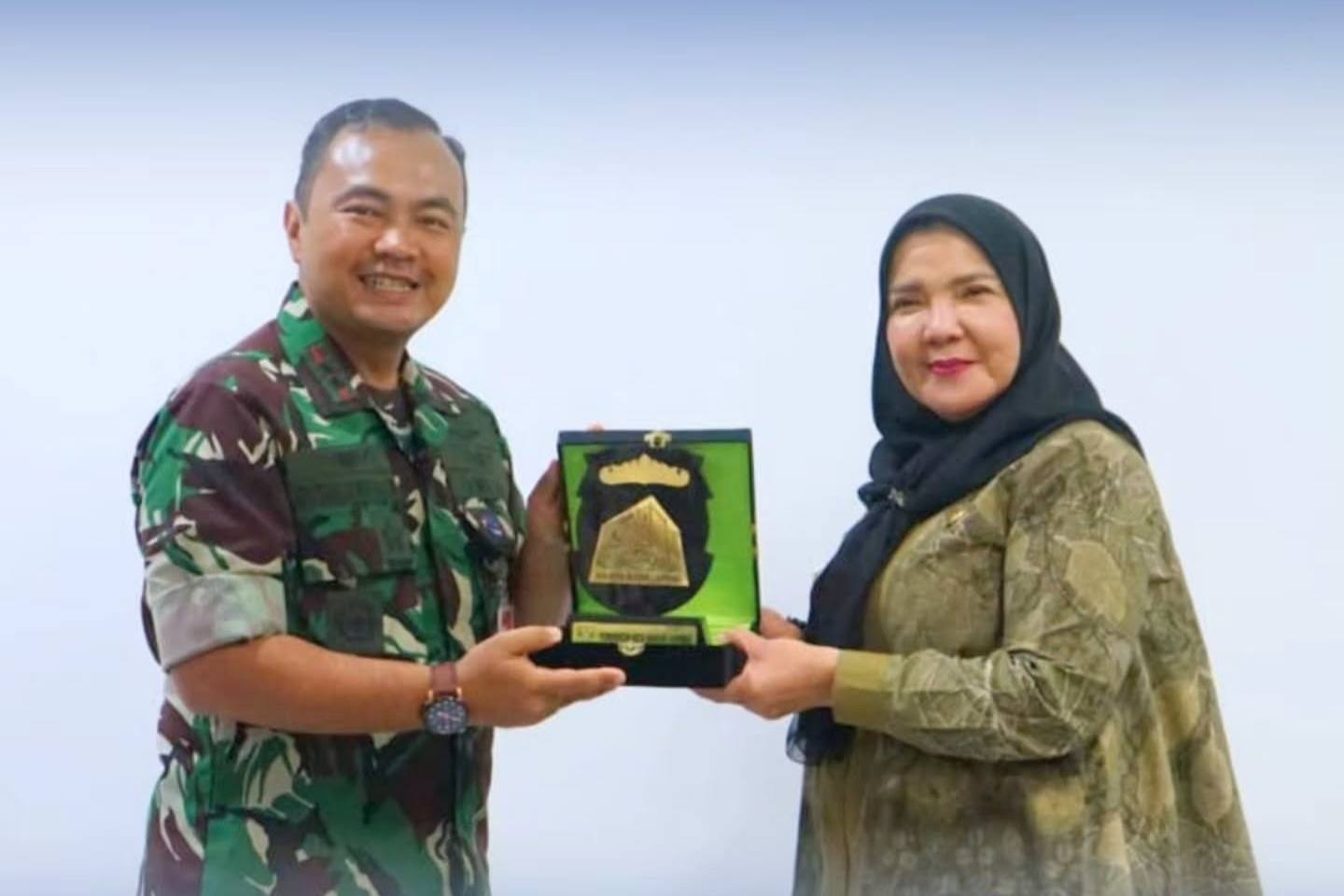 Pemkot Bandar Lampung dan TNI AU bangun sinergi untuk keamanan dan sosial warga