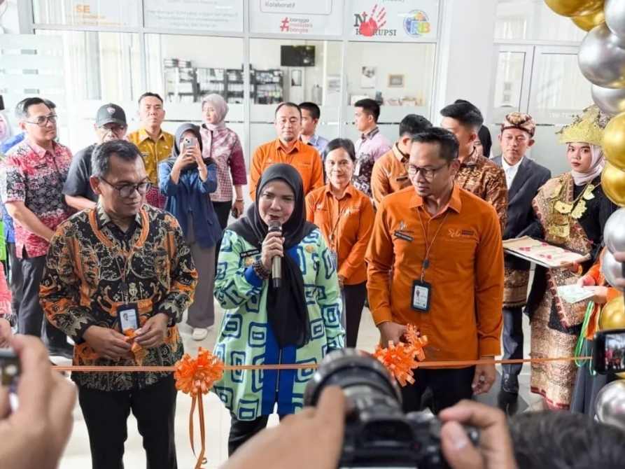 Eva Dwiana resmikan PST BPS Bandar Lampung