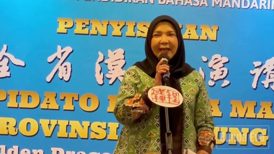 Eva Dwiana dorong generasi muda Lampung kuasai bahasa Mandarin Eva Dwiana dorong generasi muda Lampung kuasai bahasa Mandarin