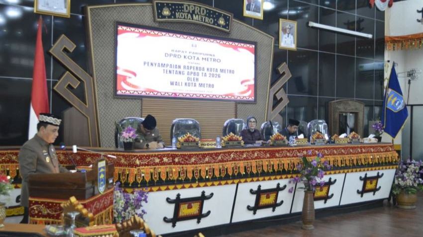 Metro fokus infrastruktur inklusif, Bambang Iman Santoso paparkan RAPBD 2026