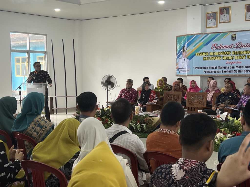 Musrenbang Ganjar Asri, Pemkot Metro didesak tuntaskan banjir dan tepati titik pembangunan Musrenbang Ganjar Asri, Pemkot Metro didesak tuntaskan banjir dan tepati titik pembangunan