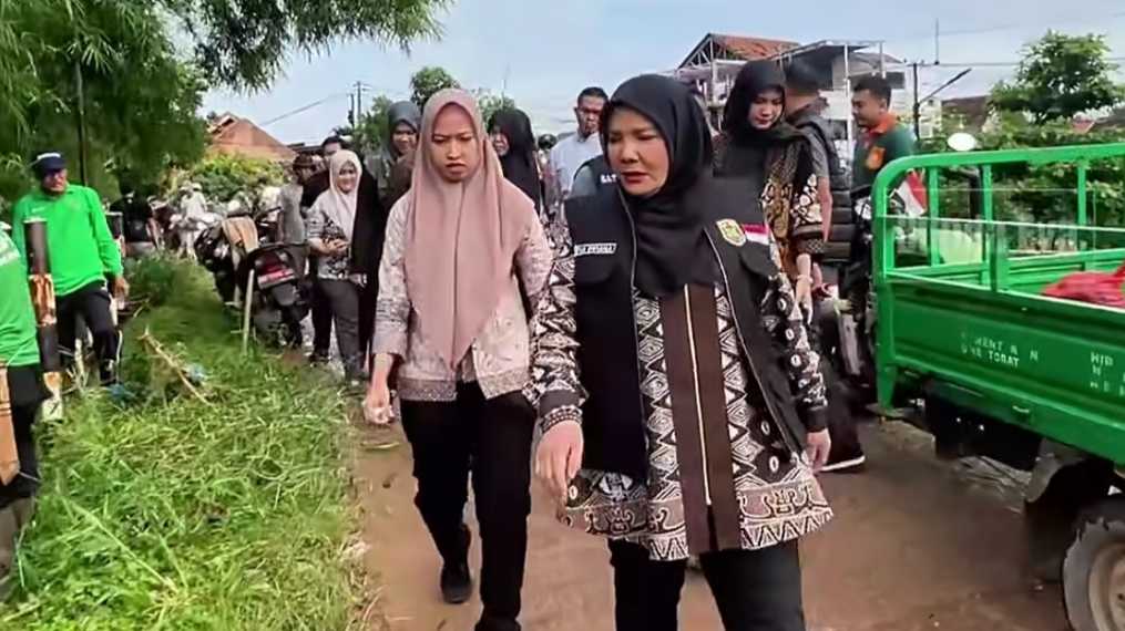 Tinjau banjir Campang Raya, Eva Dwiana siapkan rekayasa aliran Way Campang Tinjau banjir Campang Raya, Eva Dwiana siapkan rekayasa aliran Way Campang
