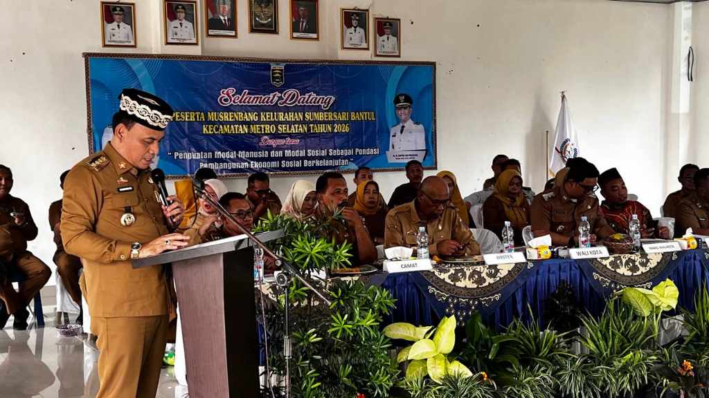 Wali Kota Metro: persoalan infrastruktur Sumber Sari harus jadi prioritas pembangunan tahun 2026
