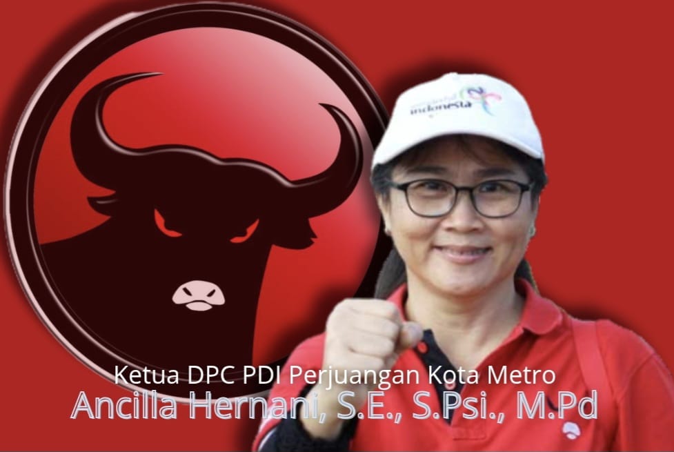 DPC PDI Perjuangan Kota Metro siap gelar Musancab, merahkan Bumi Sai Wawai