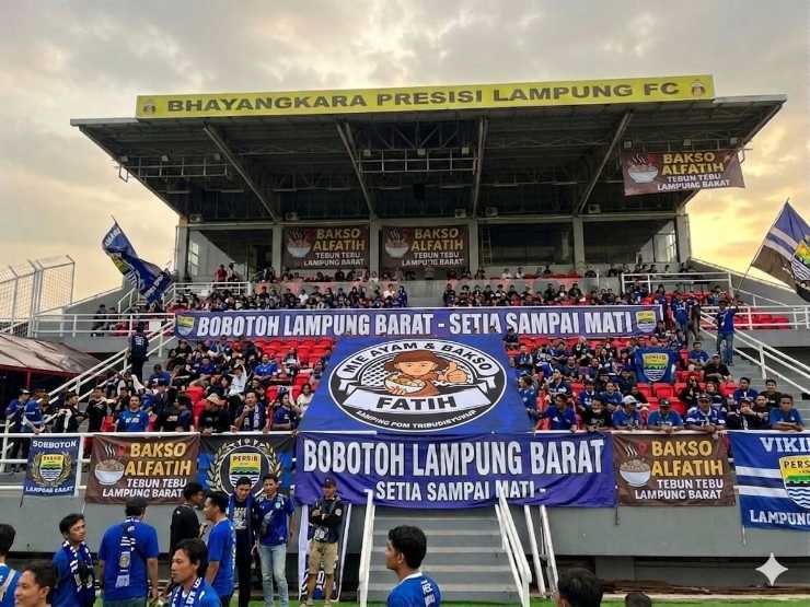 Bobotoh Lampung sambut penggawa Persib melawan Bhayangkara FC
